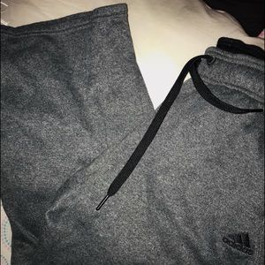 Adidas grey sweatpants